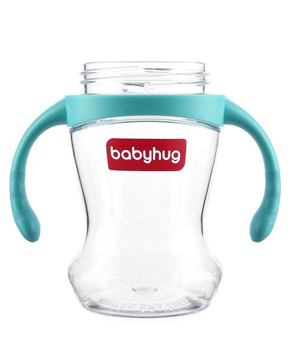 Babyhug Soft Spout Twin Handle Tritan Cup Blue - 300 ml