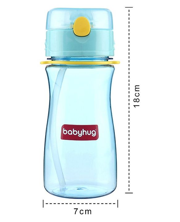 Babyhug Straw Sipper Blue - 400 ml