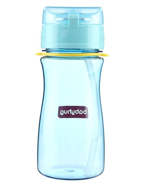 Babyhug Straw Sipper Blue - 400 ml