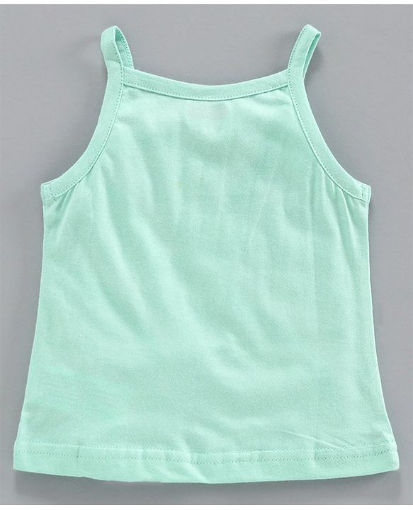 Babyhug 100% Cotton Singlet Slips Pack of 3 - Orange Green Yellow