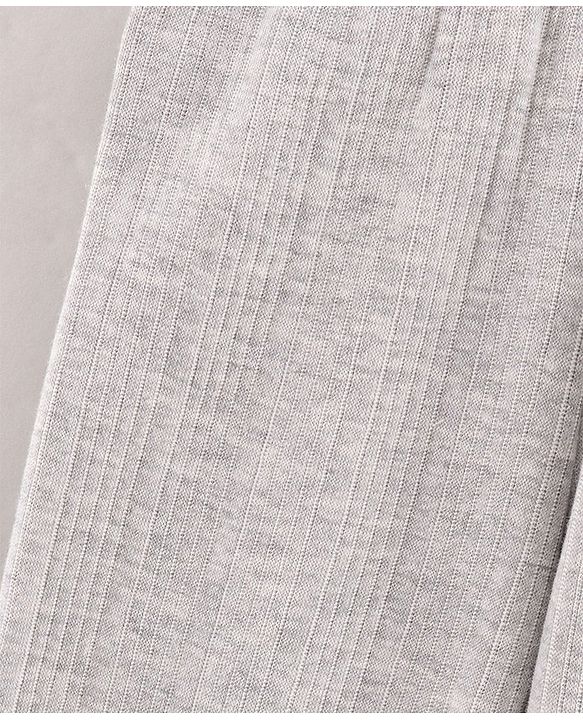 Babyhug Full Length Thermal Lounge Pant - Light Grey
