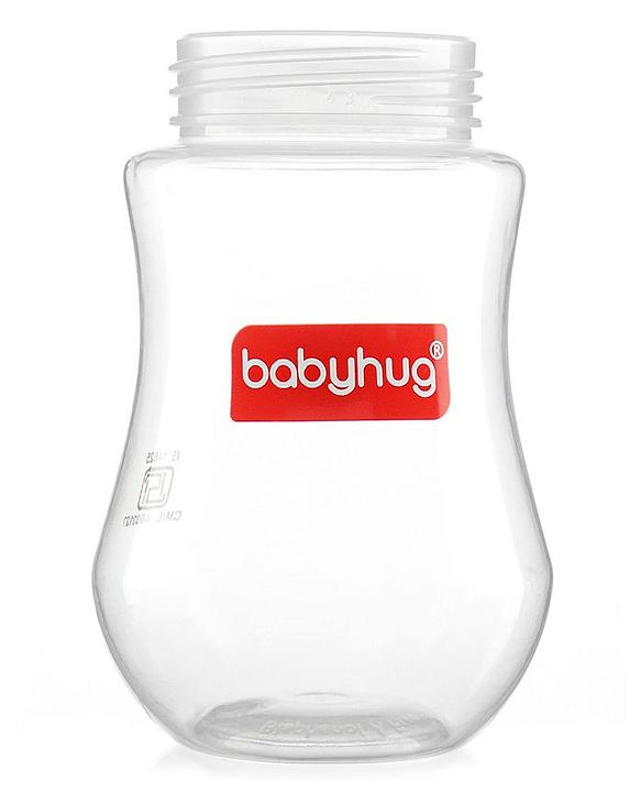 Babyhug Wide Neck Feeding Bottle White - 250 ml