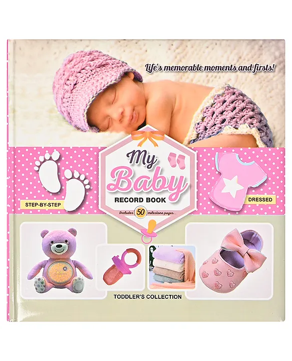 Future Books Baby Record Book Pink English Online in India, Buy