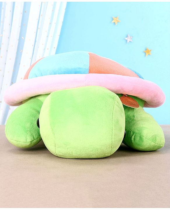Babyhug Turtle Soft Toy Green - Height 40 cm