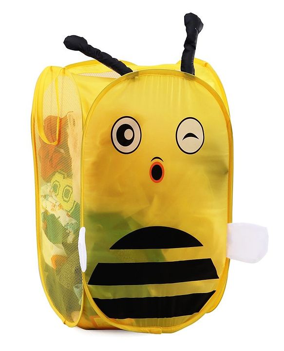 Babyhug Laundry Bag Honey Bee Print - Yellow
