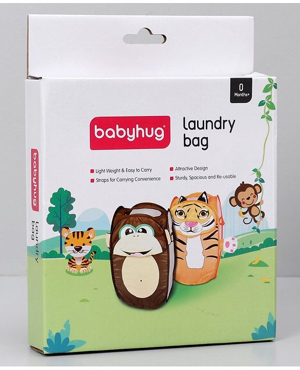 Babyhug Laundry Bag Honey Bee Print - Yellow