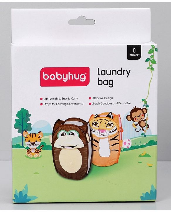 Babyhug Laundry Bag Honey Bee Print - Yellow