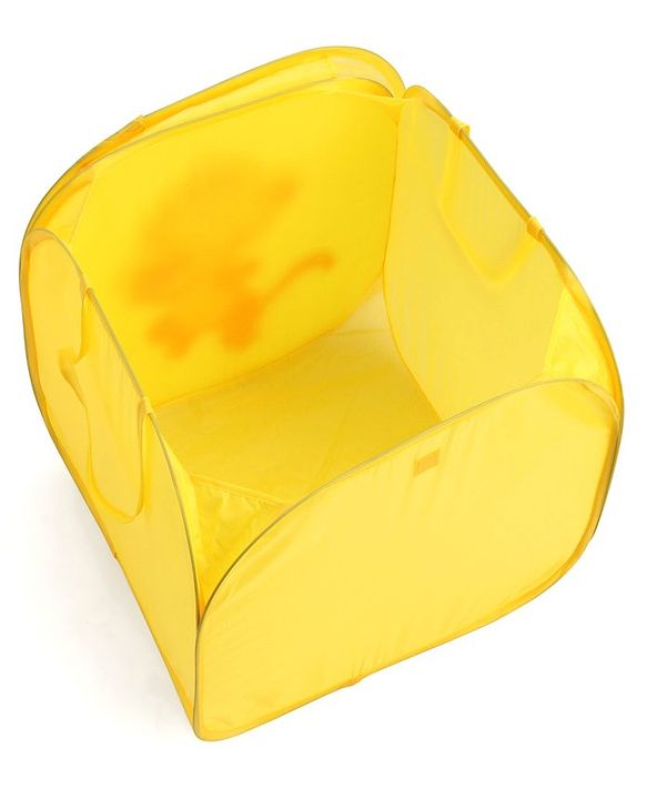 Babyhug Laundry Basket Monkey Print - Yellow
