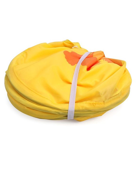 Babyhug Laundry Basket Monkey Print - Yellow