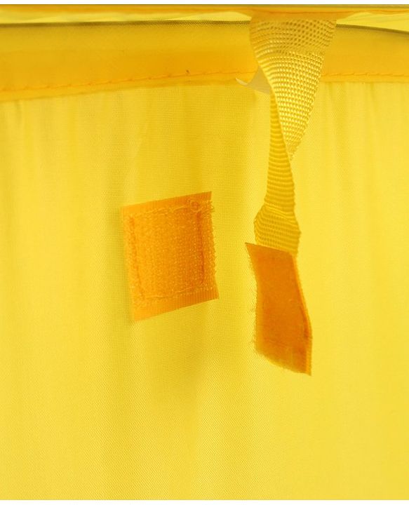 Babyhug Laundry Basket Monkey Print - Yellow