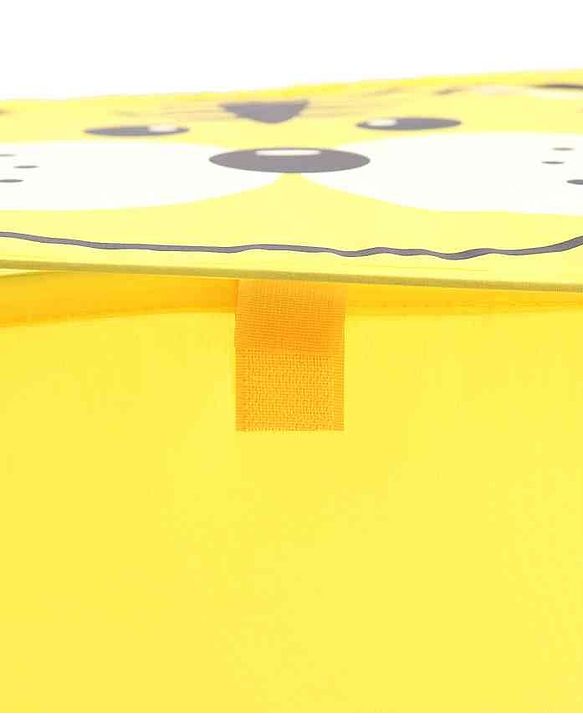 Babyhug Tiger Printed Laundry Basket - Yellow