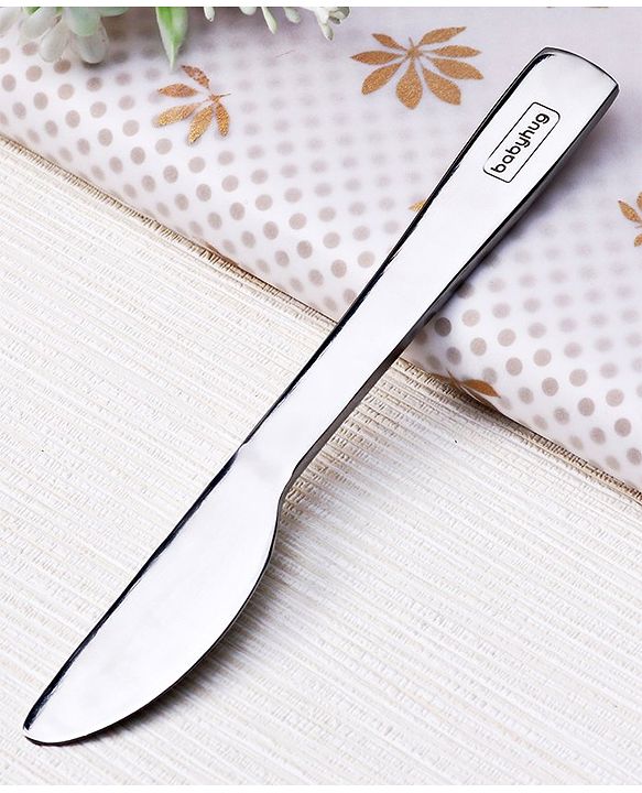 Babyhug Stainless Steel Cutlery Pack of 3 - Silver
