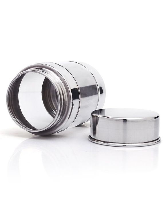 Babyhug Stainless Steel Canisters Set of 3 - Silver