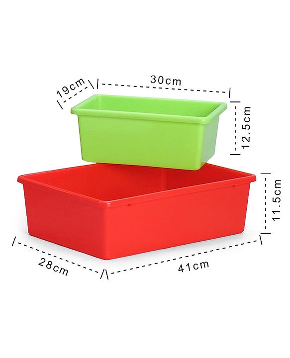 Babyhug Toy Organizer With 6 Tray - Multicolor
