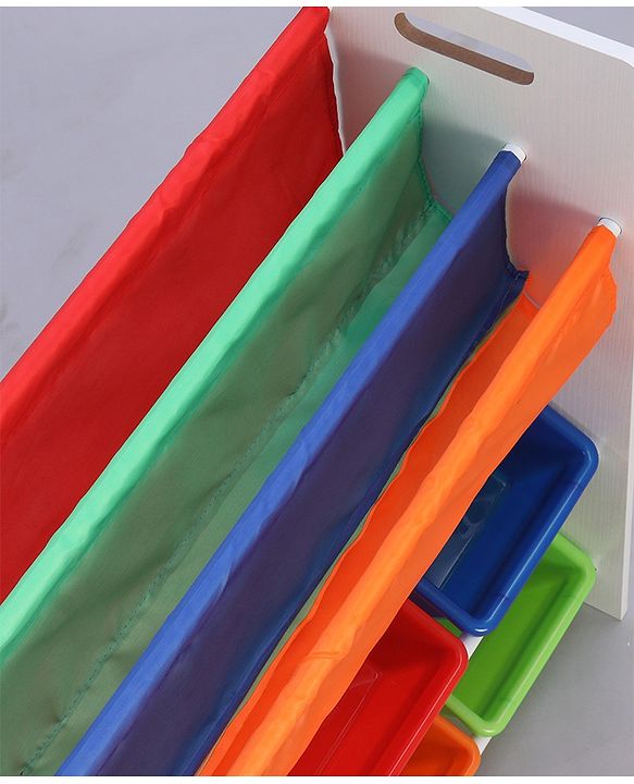 Babyhug Toy Organizer With 6 Tray - Multicolor