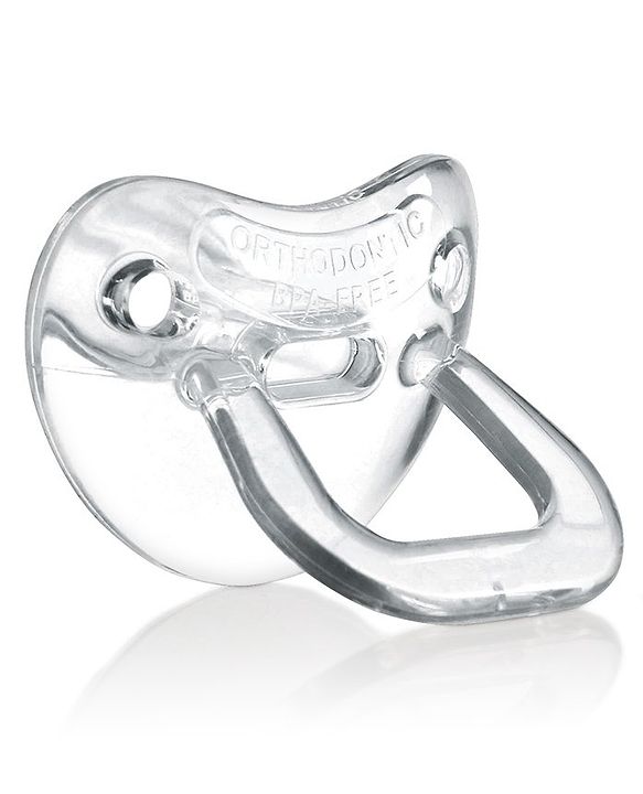 Babyhug Orthodontic Pacifier - White