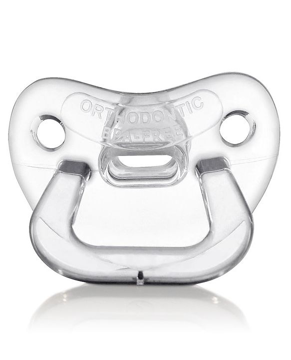Babyhug Orthodontic Pacifier - White