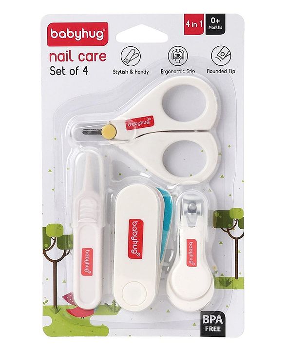 Babyhug Nail Care Set - Pack of 4
