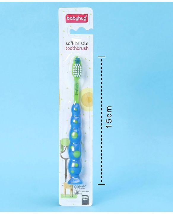 Babyhug Soft Bristle Toothbrush (Color May Vary)