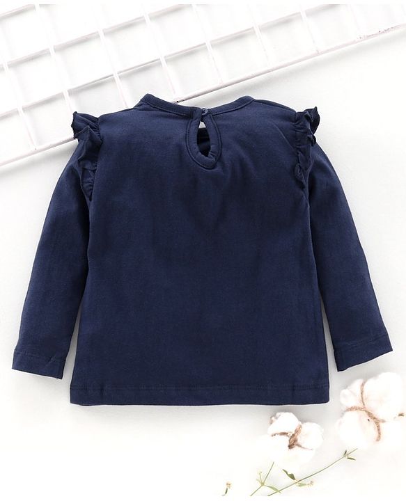 Babyhug Full Sleeves T-Shirt Pretty As Koala Print - Blue