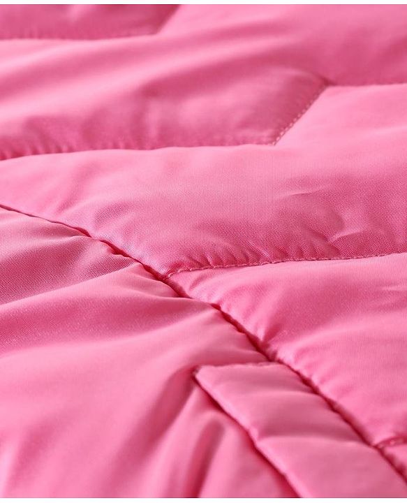 Babyhug Padded Solid Color Jacket - Pink