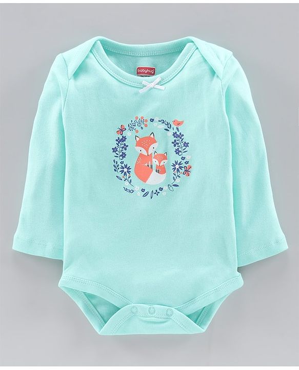 Babyhug 100% Cotton Short Onesies Pack of 3 - Multicolour