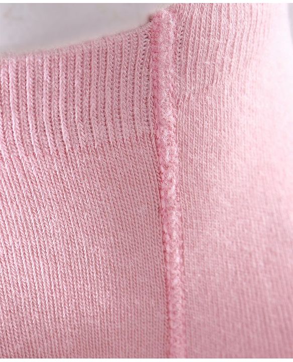 Cute Walk by Babyhug Anti-bacterial Footed Tights Heart Design - Pink