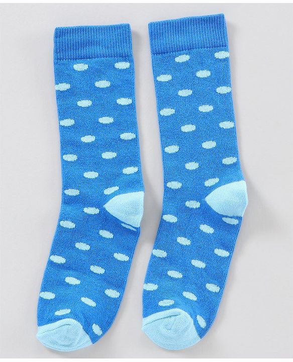 Pine Kids Mid Calf Length Anti-Microbial Socks Pack of 5 - Pink Blue