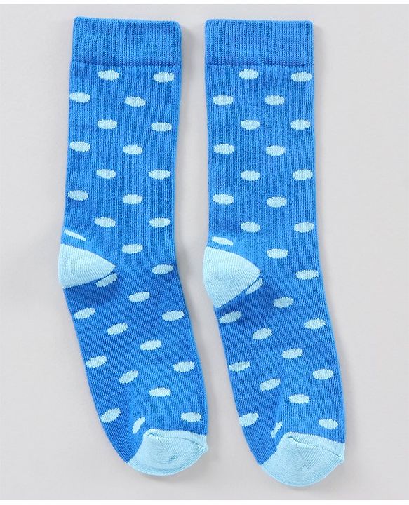 Pine Kids Mid Calf Length Anti-Microbial Socks Pack of 5 - Pink Blue