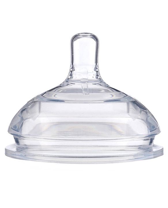 Babyhug Silicone Feeding Bottle Pink - 150 ml