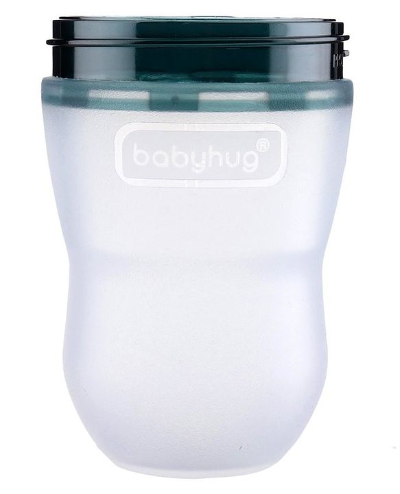 Babyhug Silicone Feeding Bottle Pink - 240 ml