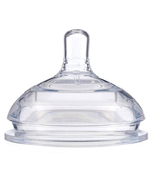 Babyhug Silicone Feeding Bottle Pink - 240 ml