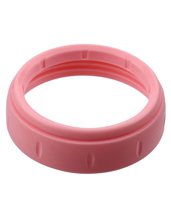 Babyhug Silicone Feeding Bottle Pink - 240 ml
