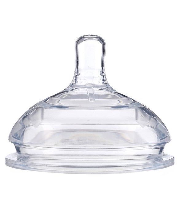 Babyhug Silicone Feeding Bottle Green - 240 ml