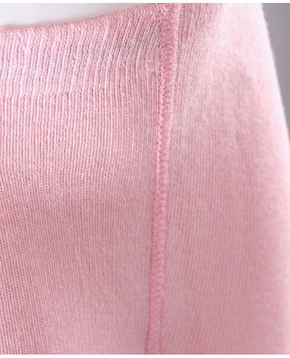 Cute Walk by Babyhug Anti-bacterial Footed Tights Bunny Design - Pink