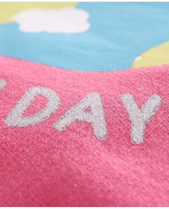 Babyhug Full Sleeves Sweatshirt - Pink