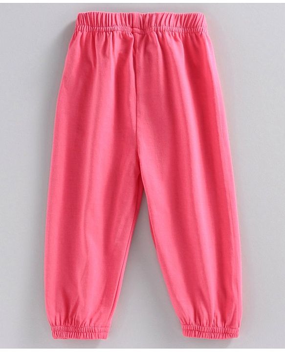 Babyhug Full Length Lounge Pants Pack of 2- Pink Blue