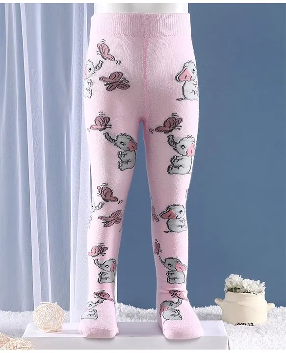 Mustang Full Length Tights Stockings - Light Pink from FirstCry.com