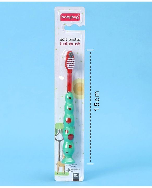 Babyhug Soft Bristle Toothbrush (Color May Vary)