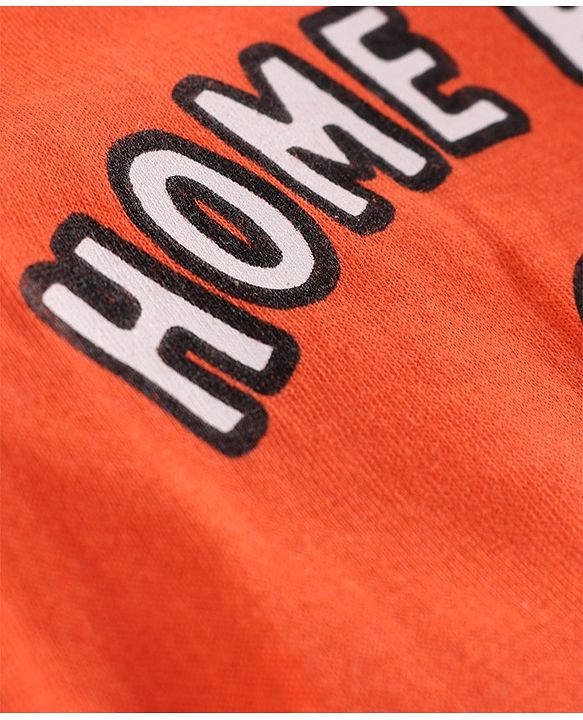 Babyhug Doctor Sleeves Tee Panda Print Pack of 3 - Orange Blue