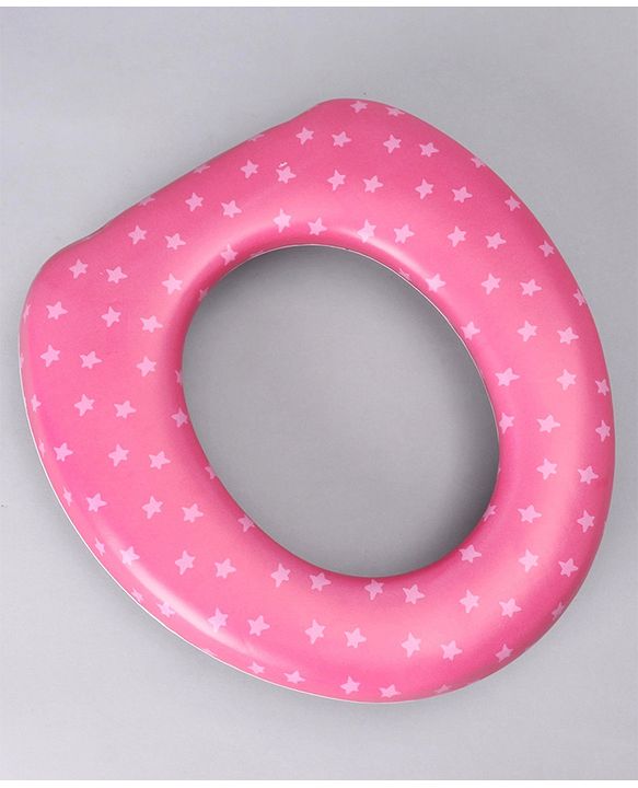 Babyhug Cushioned Potty Seat Star Print - Pink