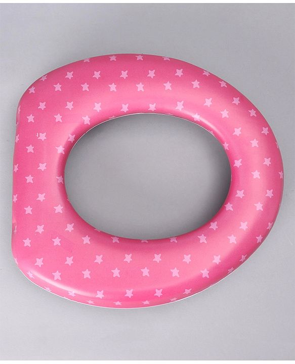 Babyhug Cushioned Potty Seat Star Print - Pink