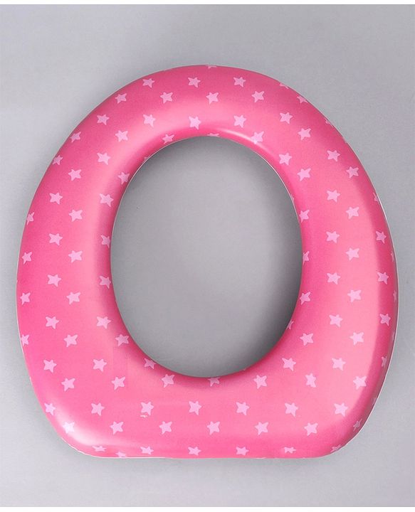 Babyhug Cushioned Potty Seat Star Print - Pink
