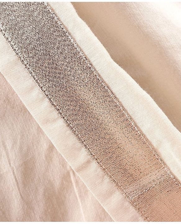 Babyhug Full Sleeves Kurta, Dhoti & Waistcoat - Ivory Gold