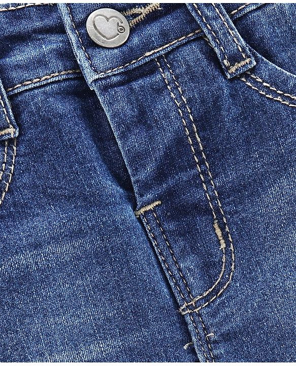 Babyhug Full Length Jeans - Blue