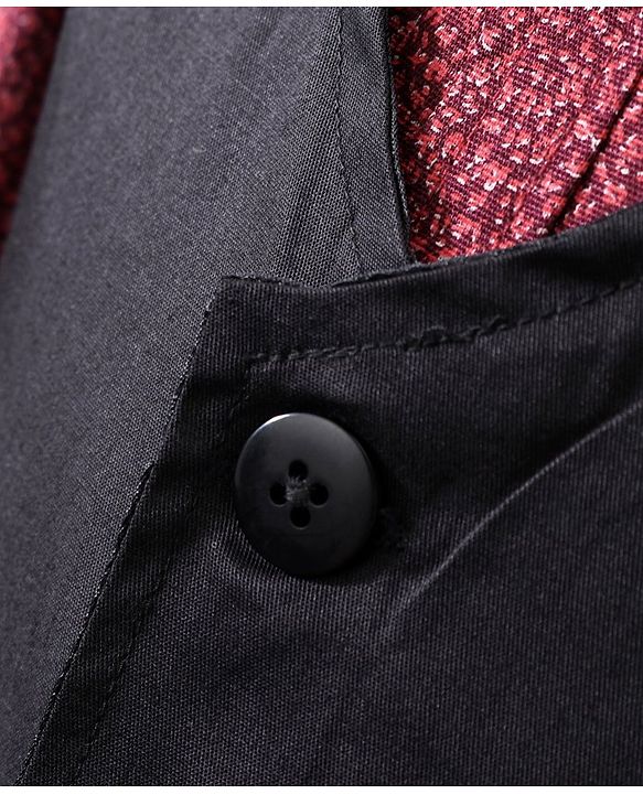 Babyhug Full Sleeves Party Suit - Maroon