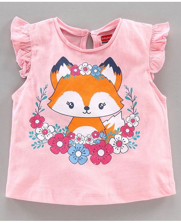 Babyhug Top Bottom & Hooded Jacket Floral Print - Pink Navy