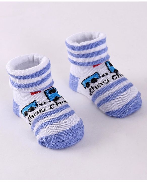 Cute Walk by Babyhug Socks Shoes Pack of 3 - Multicolor