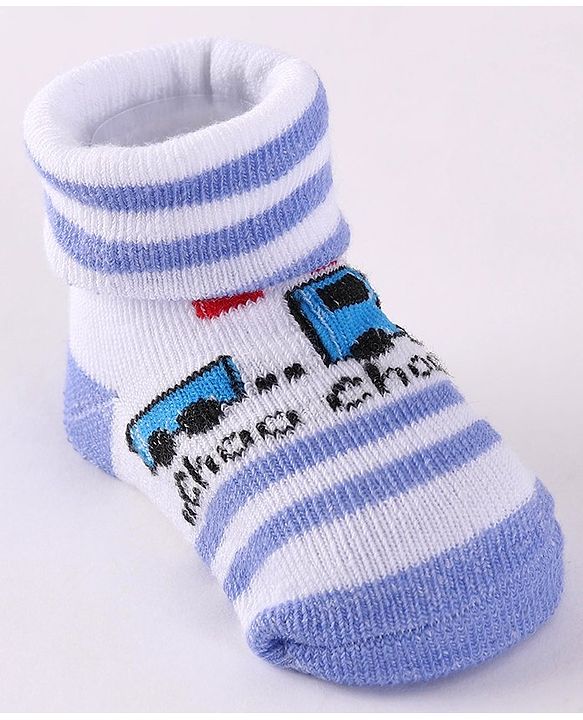 Cute Walk by Babyhug Socks Shoes Pack of 3 - Multicolor