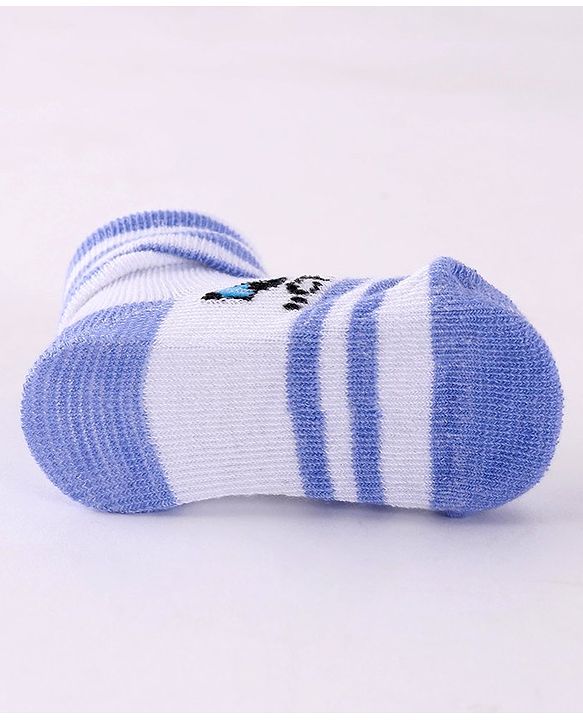 Cute Walk by Babyhug Socks Shoes Pack of 3 - Multicolor